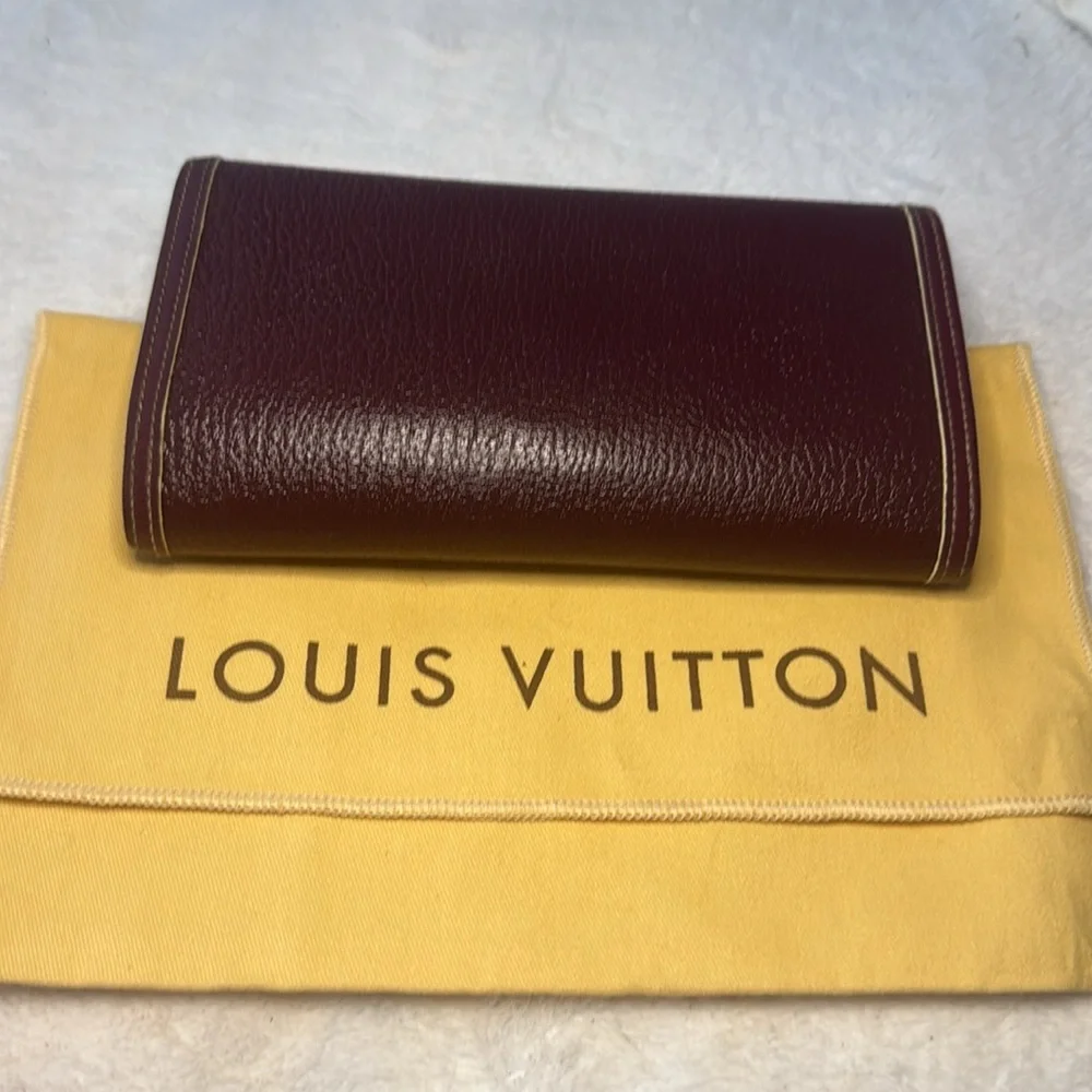 RARE Vintage Louis Vuitton Long Suhali Porte Tresor International Trifold Wallet - Picture 3 of 15